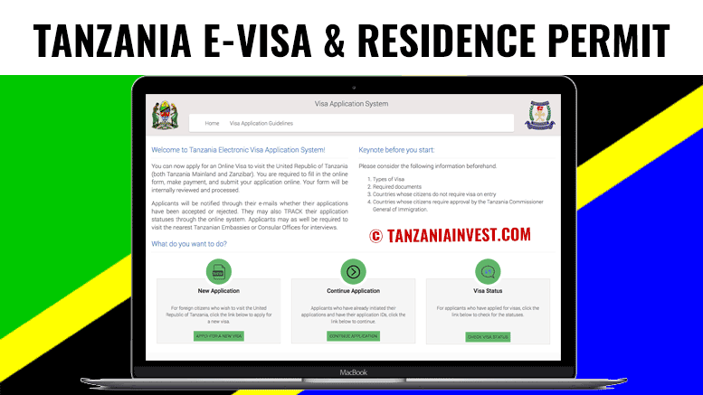 You are currently viewing How to apply for Tanzanian Evisa?